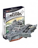 Puzzle 3D Cubic Fun - Charles de Gaulle Aircraft Carriers, 60 piese (Cubic-Fun-P631H)