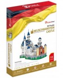 Puzzle 3D Cubic Fun - Germany: Neuschwanstein Castle, 98 piese (Cubic-Fun-MC062H)