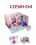 Puzzle 3D Cubic Fun - Honey Room: Bathroom, 41 piese (Cubic-Fun-C051-04H)