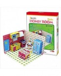 Puzzle 3D Cubic Fun - Honey Room: Kitchen, 65 piese (Cubic-Fun-C051-02H)