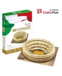Puzzle 3D Cubic Fun - Italy, Rome: The Coliseum, 84 piese (Cubic-Fun-MC055H)