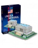 Puzzle 3D Cubic Fun - Lincoln Memorial, 41 piese (Cubic-Fun-C104H)