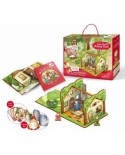 Puzzle 3D Cubic Fun - Little Red Riding Hood, 35 piese (Cubic-Fun-E1601h)