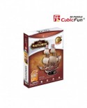 Puzzle 3D Cubic Fun - May Flower, 111 piese (Cubic-Fun-T4009H)