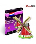 Puzzle 3D Cubic Fun - Netherlands Mill, 20 piese (Cubic-Fun-S3005H)