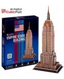 Puzzle 3D Cubic Fun - New York : Empire State Building, 39 piese (Cubic-Fun-C704H)