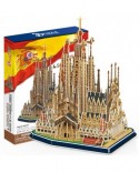 Puzzle 3D Cubic Fun - Sagrada Familia, 194 piese (Cubic-Fun-MC153H)