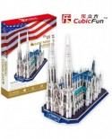 Puzzle 3D Cubic Fun - Saint Patrick's Cathedral, 117 piese (Cubic-Fun-MC103H)