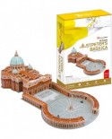 Puzzle 3D Cubic Fun - Saint Peter's Basilica in Rome, 144 piese (Cubic-Fun-MC092H)