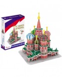 Puzzle 3D Cubic Fun - St. Basil's Cathedral, 92 piese (Cubic-Fun-C239h)