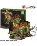 Puzzle 3D Cubic Fun - Stegosaurus, 41 piese (Cubic-Fun-P670H)