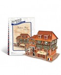 Puzzle 3D Cubic Fun - World Style - Welcome to France, 31 piese (Cubic-Fun-W3119H)