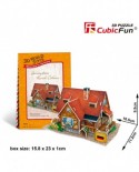 Puzzle 3D Cubic Fun - World Style - Welcome to Germany, 37 piese (Cubic-Fun-W3128H)