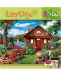Puzzle Master Pieces - Alan Giana: Lazy Days - Waterfront, 750 piese (Master-Pieces-61402)