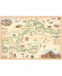 Puzzle Master Pieces - Badlands Map, 1000 piese (Master-Pieces-71764)