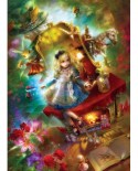 Puzzle Master Pieces - Book Box - Lost in Wonderland, 1000 piese (Master-Pieces-71552)