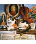 Puzzle Master Pieces - Cat-Ology - Gerschwin, 1000 piese (Master-Pieces-71761)