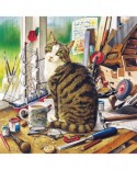 Puzzle Master Pieces - Cat-Ology - Nelson, 1000 piese (Master-Pieces-71763)