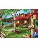 Puzzle Master Pieces - Lakeside Retreat, 750 piese (Master-Pieces-31574)