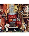 Puzzle Master Pieces - Norman Rockwell: The Blocked Street, 1000 piese (Master-Pieces-71367)