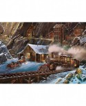 Puzzle Master Pieces - Railways - When Gold Ran The Rails, 1000 piese (Master-Pieces-71655)