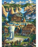 Puzzle Master Pieces - Yellowstone, 1000 piese (Master-Pieces-71171)