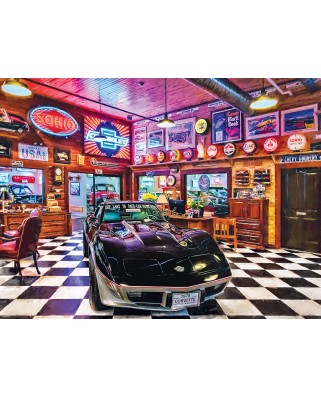 Puzzle Master Pieces - Black Beauty, 750 piese (Master-Pieces-31753)