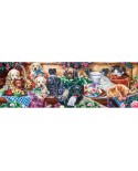 Puzzle panoramic Master Pieces - Flower Box Playground, 1000 piese (Master-Pieces-71727)