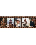 Puzzle panoramic Master Pieces - John Wayne - Forever in Film, 1000 piese (Master-Pieces-71446)