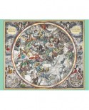 Puzzle Pomegranate - Andreas Cellarius: Map of Heaven, 1000 piese (AA806)