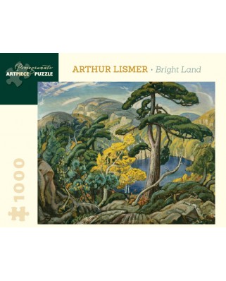 Puzzle Pomegranate - Arthur Lismer: Bright Land, 1938, 1000 piese (AA845)