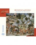 Puzzle Pomegranate - Benozzo Gozzoli: The Journey of the Magi, 1000 piese (AA1032)