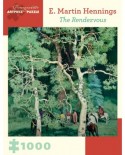 Puzzle Pomegranate - E. Martin Hennings: The Rendezvous, 1000 piese (AA899)