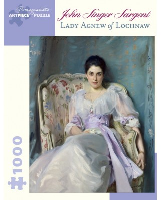 Puzzle Pomegranate - John Singer Sargent: Lady Agnew of Lochnaw, 1892, 1000 piese (AA866)