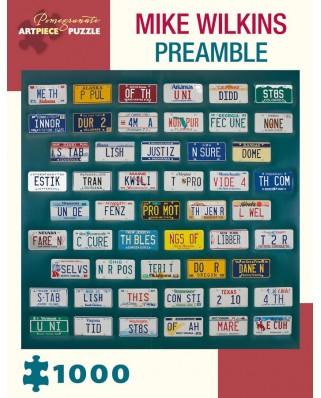 Puzzle Pomegranate - Mike Wilkins: Preamble, 1000 piese (AA984)