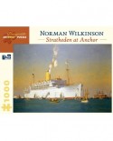 Puzzle Pomegranate - Norman Wilkinson: Stratheden at Anchor, 1000 piese (AA842)