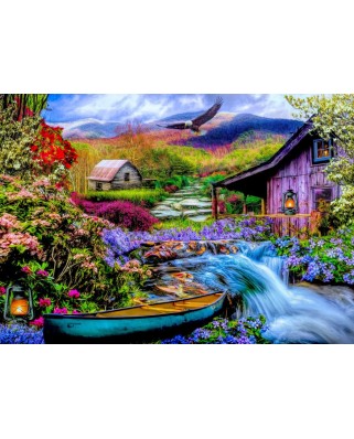Puzzle Bluebird Puzzle - Heaven on Earth in the Mountains, 1500 piese (Bluebird-Puzzle-70210)