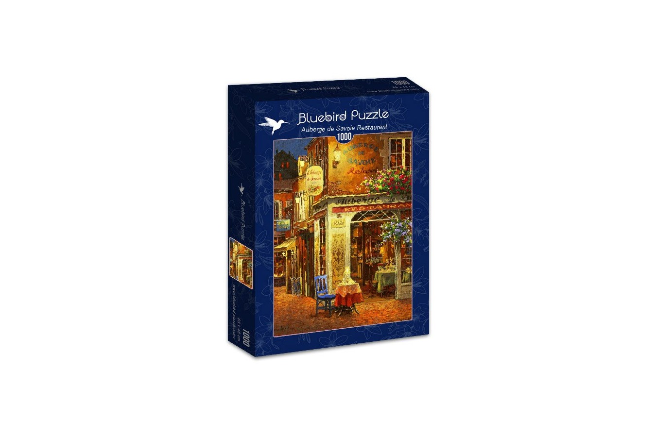 Puzzle Bluebird Puzzle - Viktor Shvaiko: Auberge de Savoie Restaurant, 1000 piese (Bluebird-Puzzle-70214)