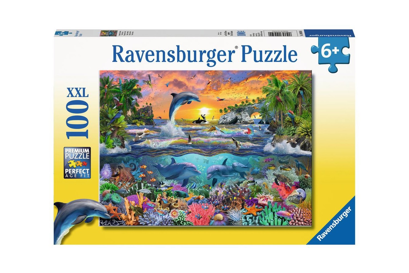 Puzzle Ravensburger - Tropical Paradise, 100 piese XXL (10950)