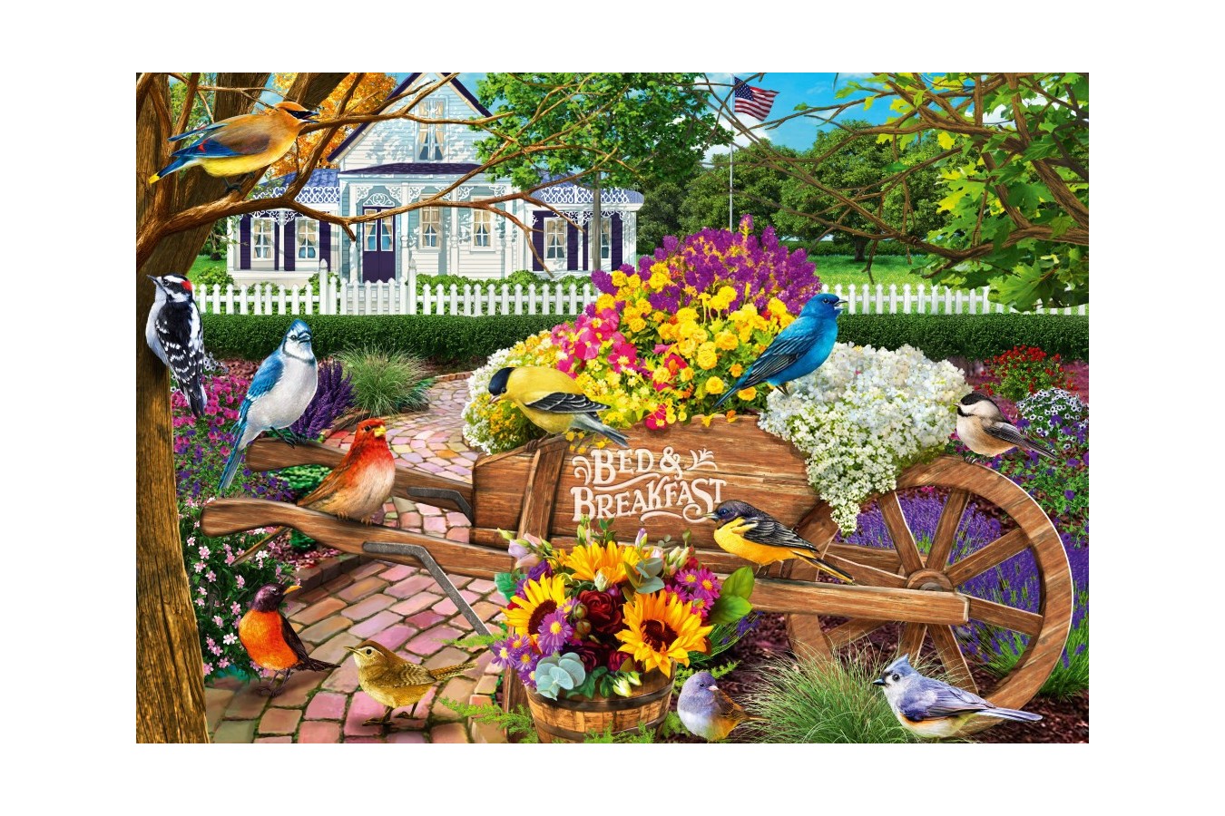 Puzzle Bluebird - Bed & Breakfast, 1000 piese (Bluebird-Puzzle-70226-P)
