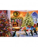 Puzzle Bluebird - A Magical View to Christmas, 1000 piese (Bluebird-Puzzle-70228-P)