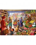 Puzzle Bluebird - Steve Crisp: Village Greengrocer, 1000 piese (Bluebird-Puzzle-70232-P)