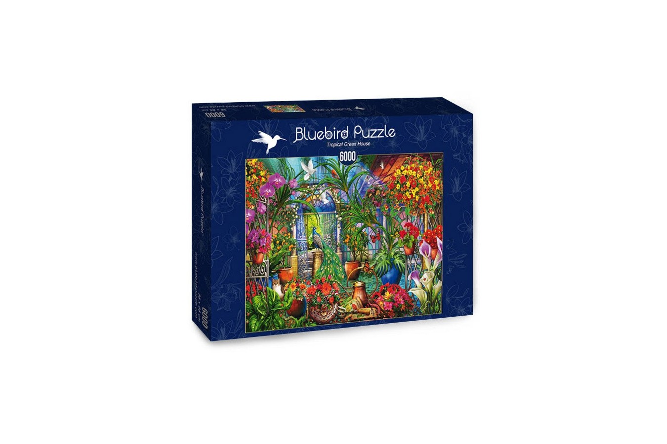 Puzzle Bluebird - Marchetti Ciro: Tropical Green House, 6000 piese (Bluebird-Puzzle-70258-P)