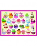 Puzzle Eurographics - Cupcakes, 300 piese (8300-0519)