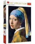 Puzzle Trefl - Johannes Vermeer: Girl with a Pearl Earring, 1000 piese (10522)