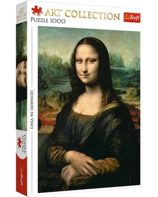 Puzzle Trefl - Leonardo Da Vinci: Mona Lisa, 1000 piese (10542)