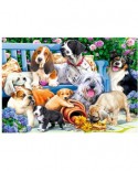 Puzzle Trefl - Dogs in the Garden, 1000 piese (10556)