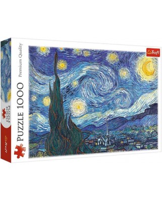 Puzzle Trefl - Vincent Van Gogh: The Starry Night, 1000 piese (10560)