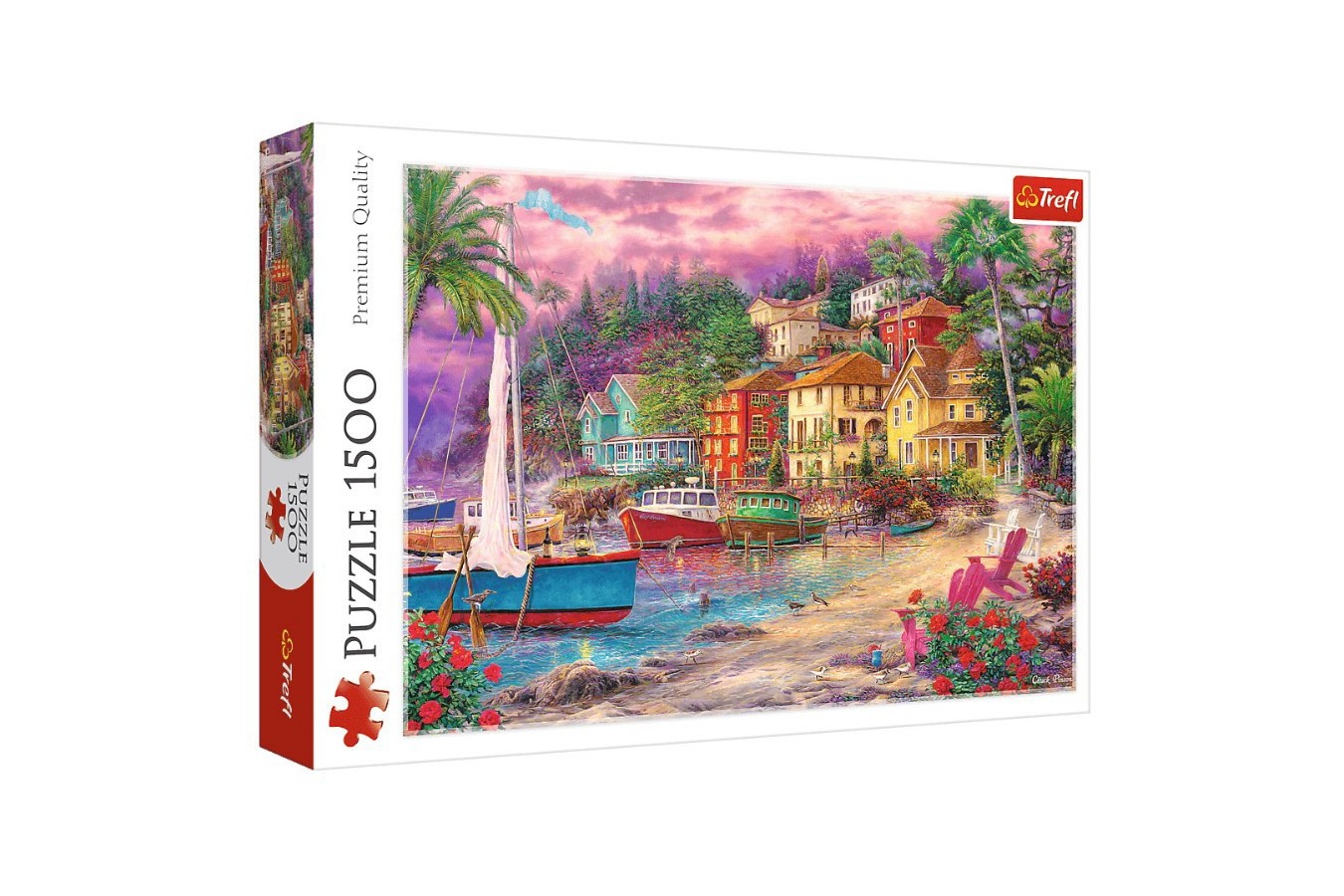 Puzzle Trefl - On the Golden Shores, 1500 piese (26158)