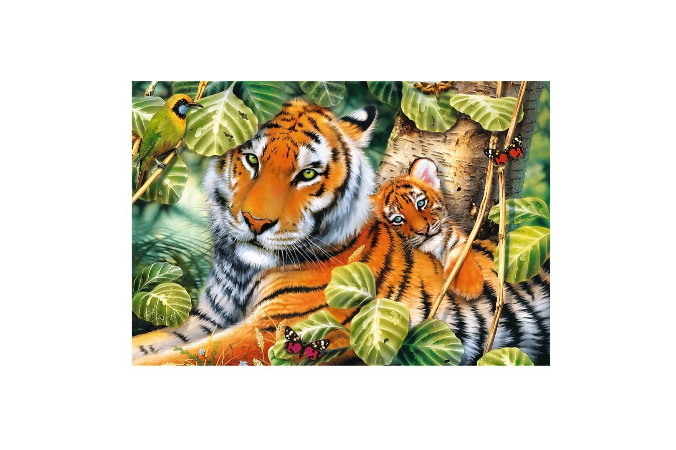 Puzzle Trefl - Two Tigers, 1500 piese (26159)